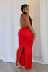 Evelynn Twisted Halter Multi Way Maxi Dress